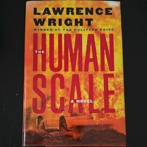 Indigo Hardcover 'The Human Scale' - Red & Orange Cover